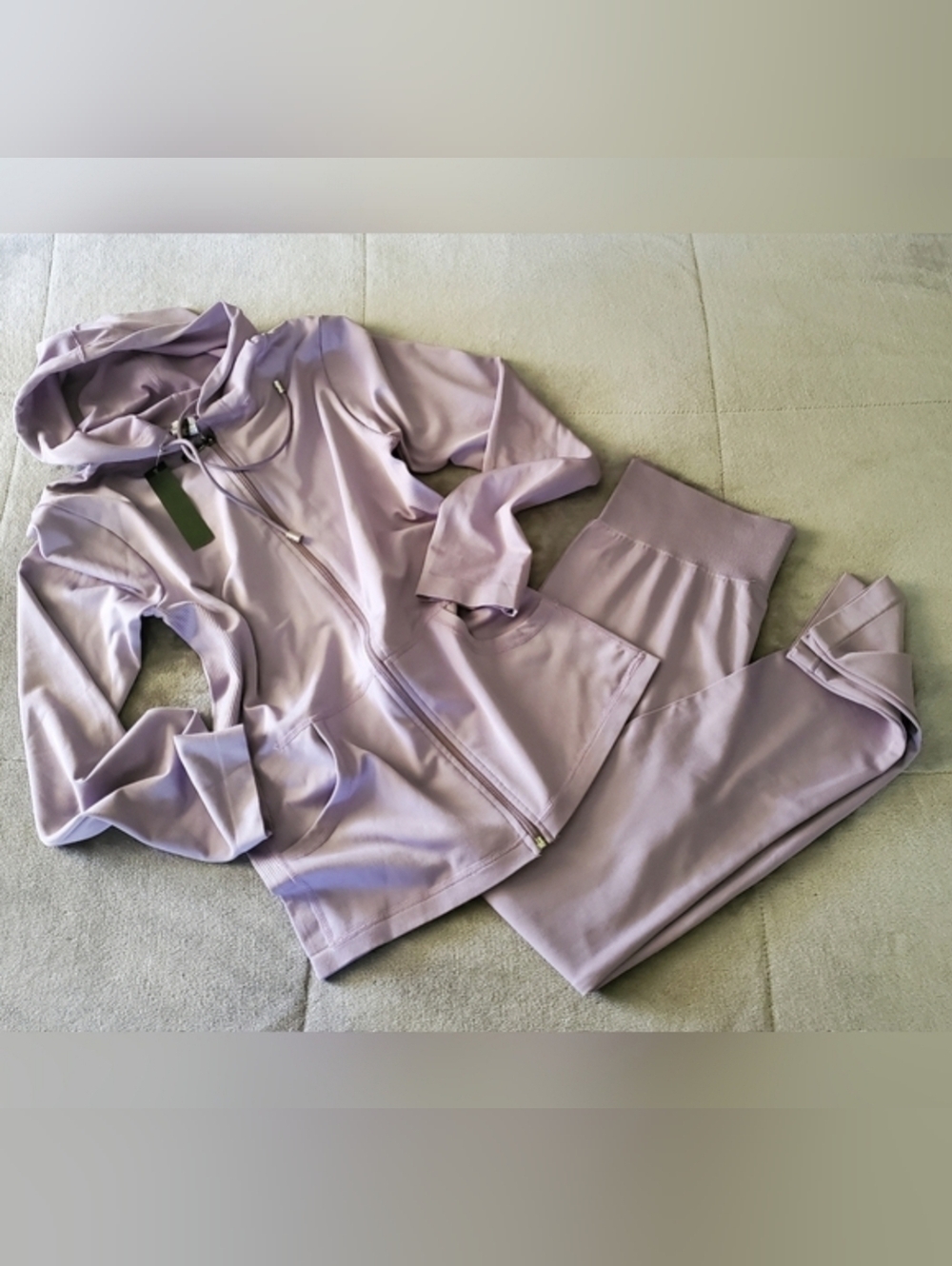 Activewear 2 Piece Jogger Full Zip Up Hoodie  Tracksuit